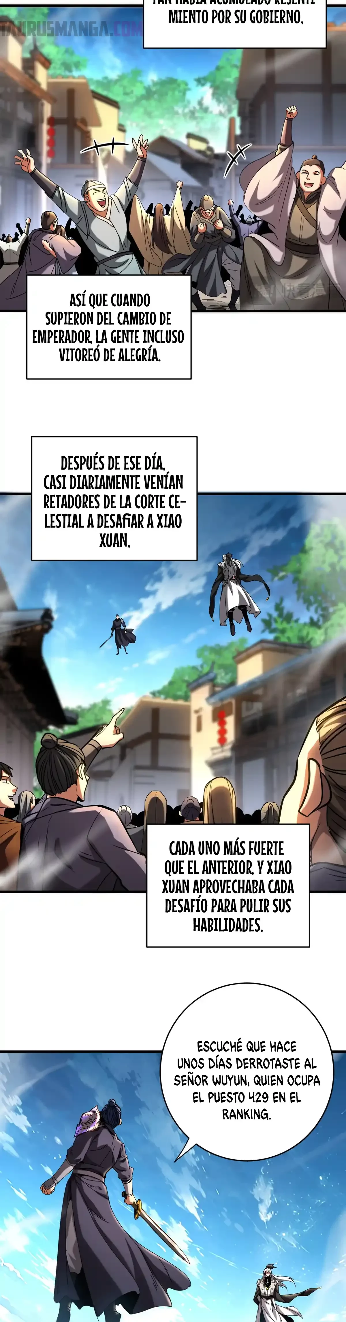 Mientras mis discípulas se matan, yo me relajo! > Capitulo 124 > Page 141